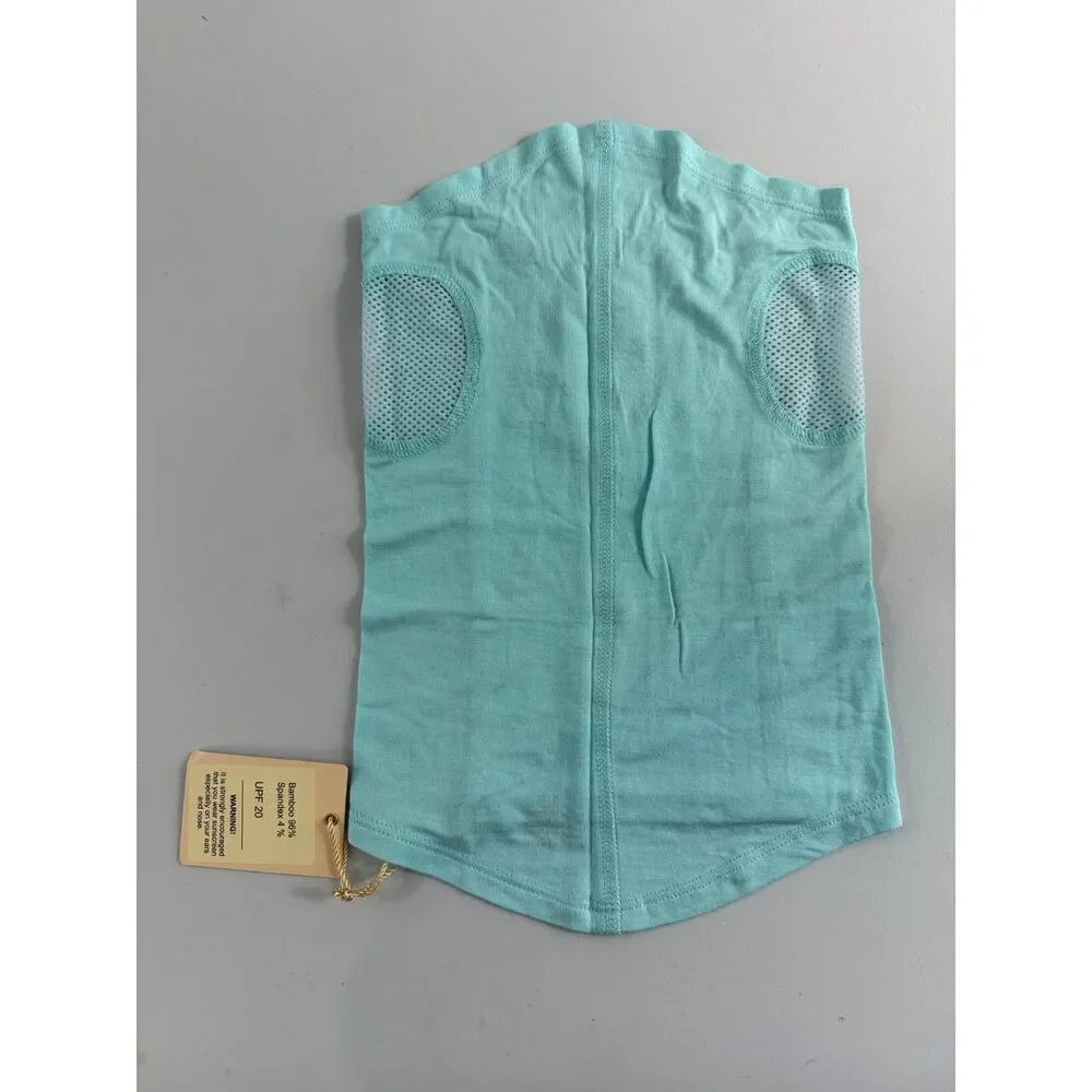 Gotcha Covered Head & Neck Gaiter Aqua Blue Hunting Fishing Size S/M